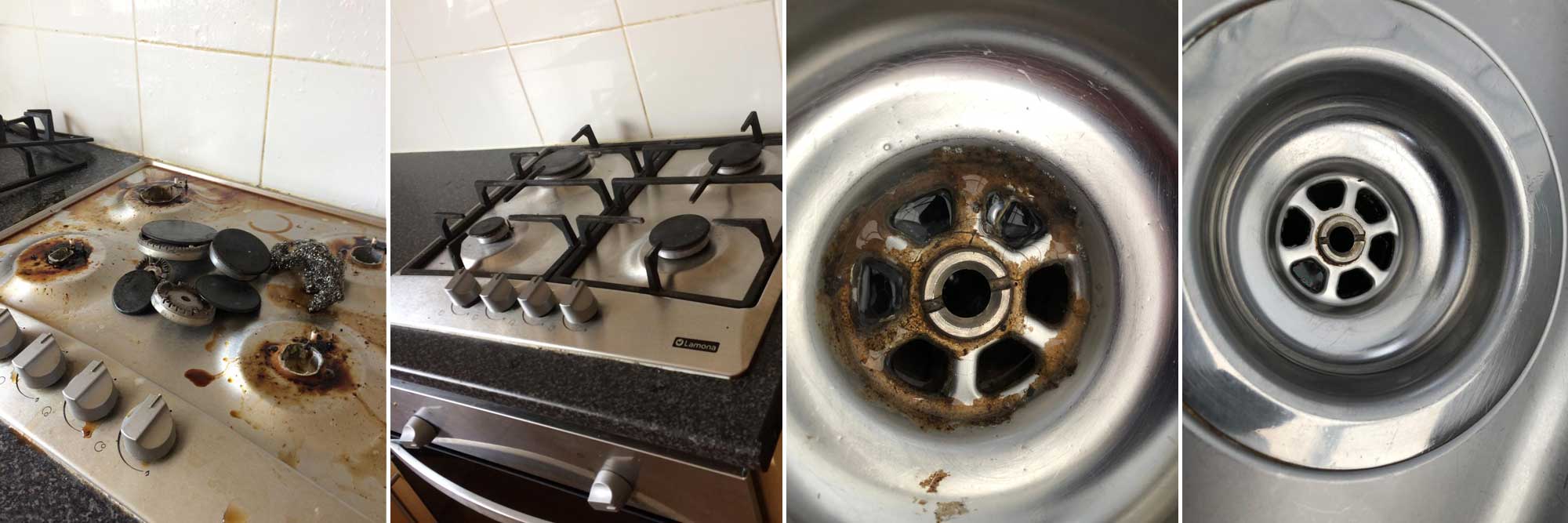 Before and After images by Oyster Cleaning Services